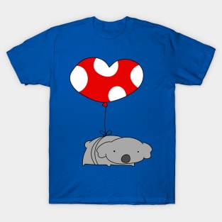 Heart Balloon Koala T-Shirt